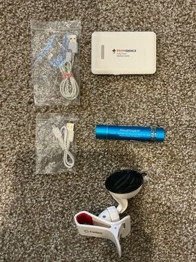 Accessories Bundle: 2 Power Banks and Cell Phone Clip Mount